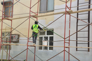 Şirvanda “Şəhərsalma və Memarlıq İli” çərçivəsində görülən abadlıq işləri davam etdirilir.