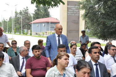 Şəhər İcra Hakimiyyətinin başçısı İlqar Abbasov növbəti səyyar görüş keçirib.
