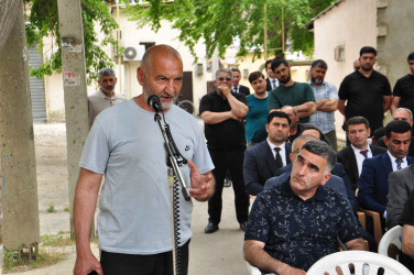 Şəhər İcra Hakimiyyətinin başçısı İlqar Abbasov növbəti səyyar görüş keçirib.