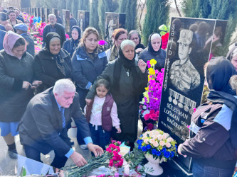 Şirvanda Vətən müharibəsi şəhidi Süleyman Bağırovun xatirəsi anılıb.