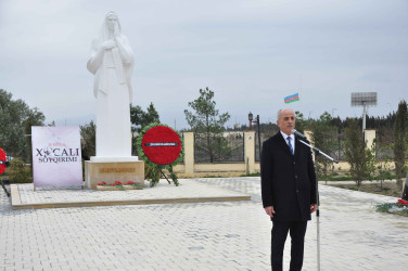 Şirvanda Xocalı soyqırımının qurbanları yad edilib.