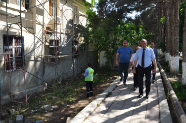 Şirvanda “Şəhərsalma və Memarlıq İli” çərçivəsində görülən abadlıq işləri davam etdirilir.