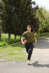 Şirvanda “Şahin” hərbi-idman oyunları üzrə şəhər birinciliyi keçirilib.