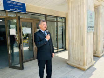 Şirvan Şəhər İcra Hakimiyyətinin başçısı İlqar Abbasov “Son zəng” tədbirində iştirak edib.