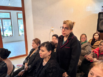Şəhər İcra Hakimiyyətinin başçısı İlqar Abbasov növbəti səyyar görüş keçirib.