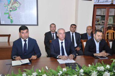 Şirvan Şəhər İcra Hakimiyyətinin başçısı İlqar Abbasov vətəndaş qəbulu keçirib.