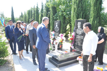 Şəhid Əli Tağıyevin xatirəsi anılıb.