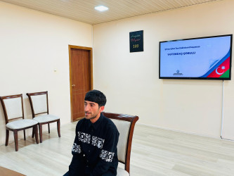 Şirvan Şəhər İcra Hakimiyyətinin başçısı İlqar Abbasov növbəti vətəndaş qəbulu keçirib.