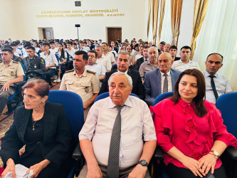 Şirvanda 15 İyun – Milli Qurtuluş Gününə həsr olunmuş tədbir keçirilib.