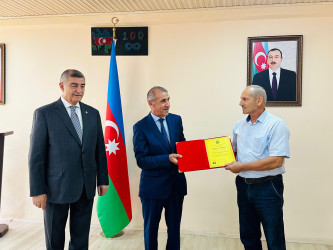 Şirvanda Su təsərrüfatı və meliorasiya işçilərinin peşə bayramı qeyd edilib.