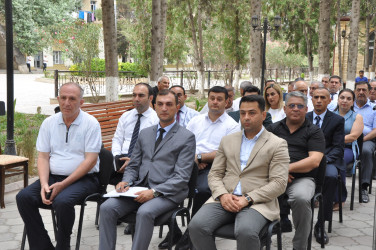 Şəhər İcra Hakimiyyətinin başçısı İlqar Abbasov növbəti səyyar görüş keçirib.