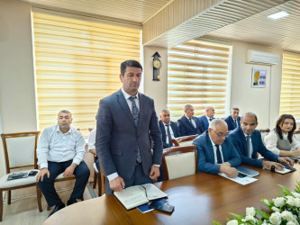 Şirvan Şəhər İcra Hakimiyyətinin başçısı İlqar Abbasov növbəti vətəndaş qəbulu keçirib.