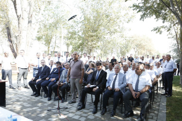 Şirvan Şəhər İcra Hakimiyyətinin başçısı İlqar Abbasov sakinlərlə növbəti səyyar görüş keçirib 07.09.2023