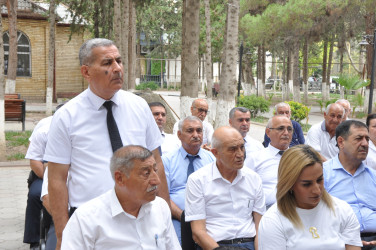 Şəhər İcra Hakimiyyətinin başçısı İlqar Abbasov növbəti səyyar görüş keçirib.