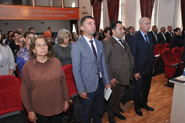 Şirvanda sakinlərlə növbəti səyyar görüş keçirilib.
