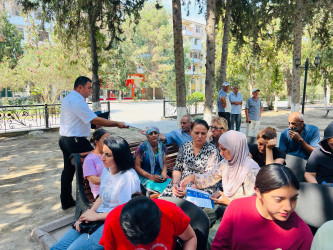 Növbəti maarifləndirmə tədbiri keçirilib