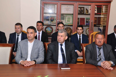 Şirvan Şəhər İcra Hakimiyyətində “Dövlət qulluqçularının etik davranış qaydaları” mövzusunda tədbir keçirilib.