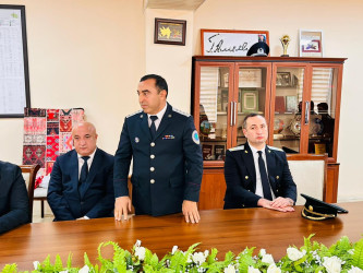 Şirvanda prokurorluq işçilərinin peşə bayramı qeyd olunub.