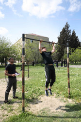 Şirvanda “Şahin” hərbi-idman oyunları üzrə şəhər birinciliyi keçirilib.
