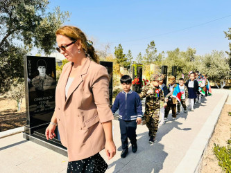 Şirvanda şəhidlərin anım günləri qeyd edilib.