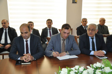 Şirvan Səhər İcra Hakimiyyətinin başçısı İlqar Abbasov vətəndaş qəbulu keçirib.