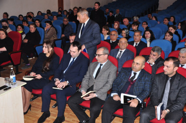 Şəhər İcra Hakimiyyətinin başçısı İlqar Abbasov növbəti səyyar görüş keçirib.