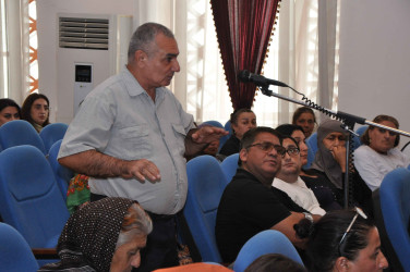 Şirvanda sakinlərlə növbəti səyyar görüş keçirilib.