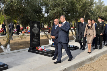 Şirvan Şəhər İcra Hakimiyyətinin başçısı ənənəvi olaraq bu ayın sonuncu cümə axşamı da şəhid ailələri ilə görüşüb.