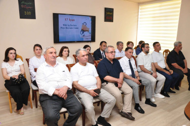Şirvanda tibb işçilərinin peşə bayramı qeyd edilib.