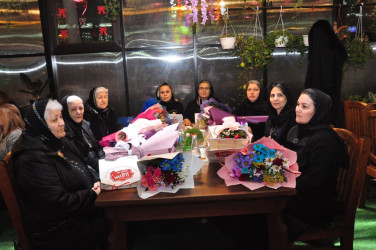 Şirvanda Beynəlxalq Qadınlar Günü münasibətilə şəhid anaları ilə görüş keçirilib, onlar üçün iftar süfrəsi təşkil olunub.