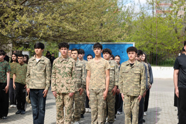 Şirvanda “Şahin” hərbi-idman oyunları üzrə şəhər birinciliyi keçirilib.