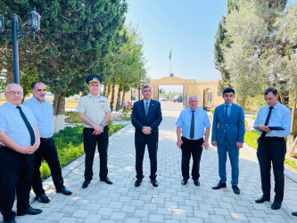 Şirvan Şəhər İcra Hakimiyyətinin başçısı iyul ayının sonuncu cümə axşamı  şəhid ailələri ilə birlikdə Şəhidlər Xiyabanını ziyarət edib.