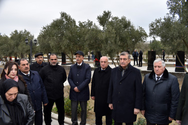 Şirvanda Vətən müharibəsinin şəhidi Ramil Vüqarəddin oğlu Əliyevin doğum  günü qeyd edilib.