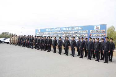 Azərbaycan Respublikasının Silahlı Qüvvələri tərəfindən Qarabağ iqtisadi rayonunda keçirilən lokal xarakterli antiterror tədbirləri zamanı ordumuzun şəhid olmuş hərbi qulluqçusu, polkovnik-leytenant Rəşad Hüseynovun il mərasimi keçirilib.