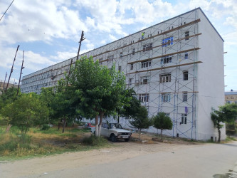 Şirvanda “Şəhərsalma və Memarlıq İli” çərçivəsində görülən abadlıq işləri davam etdirilir.