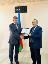 Şirvanda Su təsərrüfatı və meliorasiya işçilərinin peşə bayramı qeyd edilib.