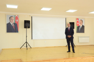 Şirvan şəhəri təhsil işçilərinin sentyabr konfransı keçirilib.