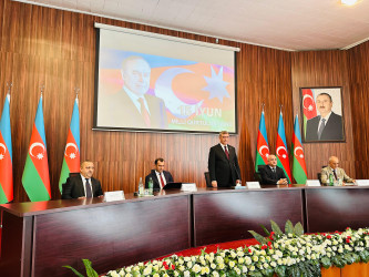 Şirvanda 15 İyun – Milli Qurtuluş Gününə həsr olunmuş tədbir keçirilib.