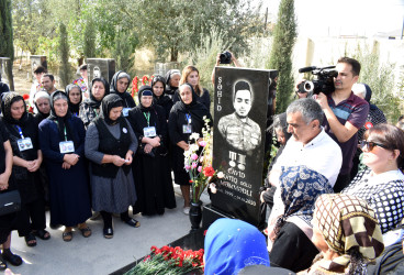 Vətən müharibəsinin şəhidi Cavid Natiq oğlu Məmmədlinin anım günü qeyd edilib.