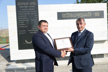 İyulun 17-də Şirvan şəhərində Kürovdağ neft yatağının istismarının 70 illik yubileyinə həsr olunmuş tədbir keçirilib.