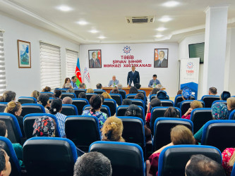 Şirvan Şəhər İcra Hakimiyyətinin başçısı İlqar Abbasov  növbəti səyyar görüş keçirib.