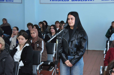 Şəhər İcra Hakimiyyətinin başçısı İlqar Abbasov növbəti səyyar görüş keçirib.