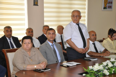 Şirvan Səhər İcra Hakimiyyətinin başçısı İlqar Abbasov vətəndaş qəbulu keçirib.