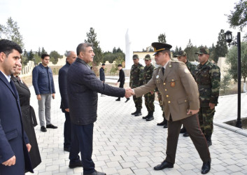 Zəfər Günü münasibətilə Şəhidlər Xiyabanı ziyarət olunub.