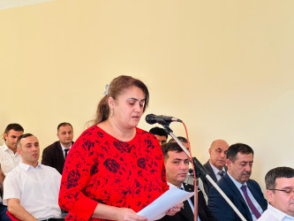 Şirvan Şəhər İcra Hakimiyyətinin başçısı İlqar Abbasov növbəti səyyar görüş keçirib.