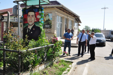 Şirvanda “Şəhərsalma və Memarlıq İli” çərçivəsində görülən abadlıq işləri davam etdirilir.