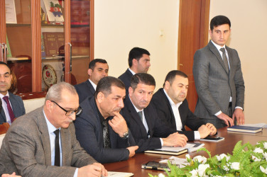 Şirvan Səhər İcra Hakimiyyətinin başçısı İlqar Abbasov vətəndaş qəbulu keçirib.