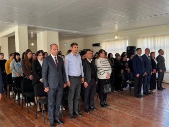 Şəhər İcra Hakimiyyətinin başçısı İlqar Abbasov növbəti səyyar görüş keçirib.