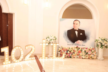 Şirvanda Ümummilli lider, Ulu Öndər Heydər Əliyevin anadan olmasının 102-ci ildönümünə həsr olunmuş tədbir keçirilib.