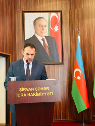 Şirvanda 15 İyun – Milli Qurtuluş Gününə həsr olunmuş tədbir keçirilib.